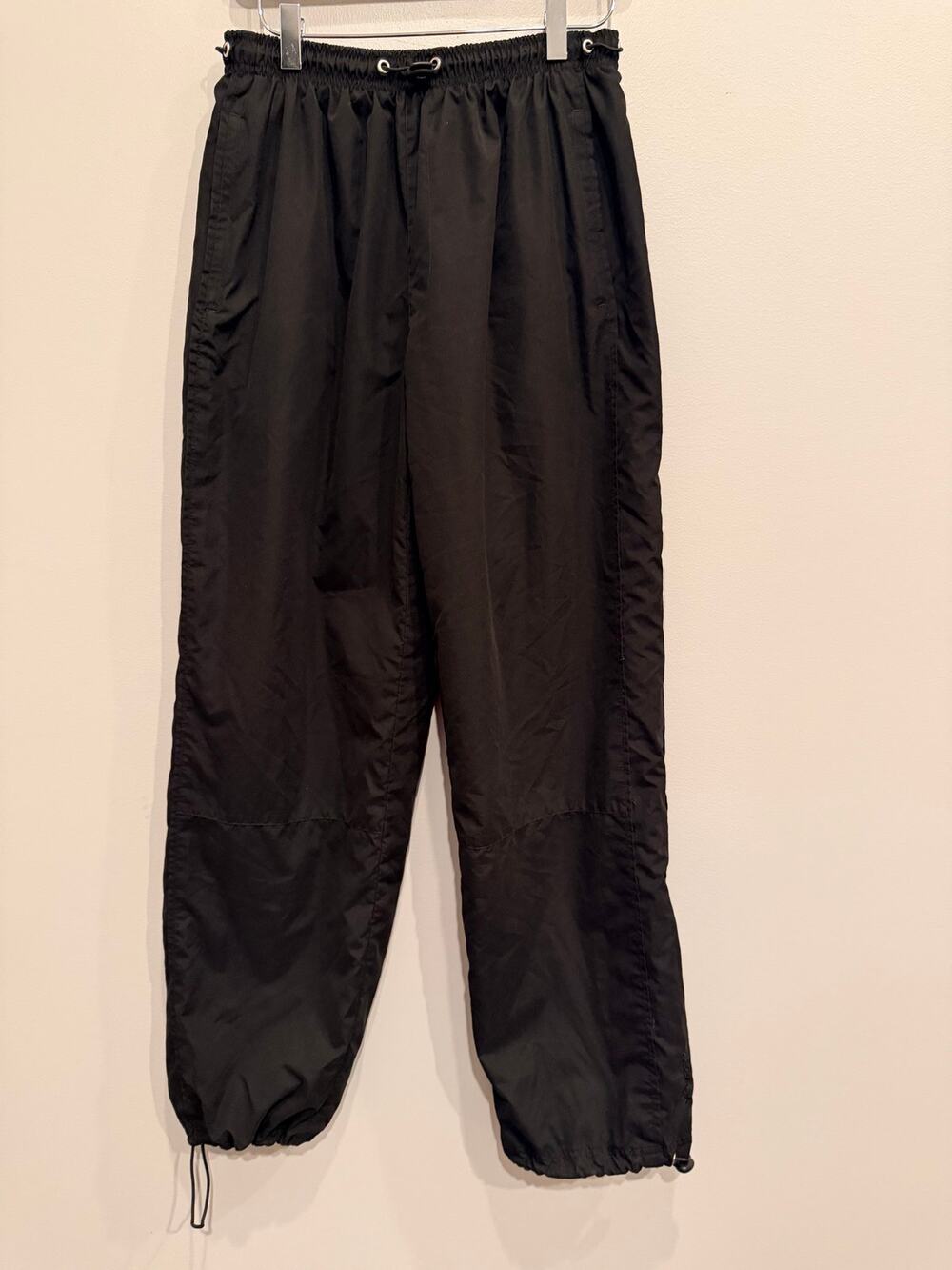 Vintage Reebok Parachute Nylon Track Pants Gorpcore Cargo Joggers Women’s Large